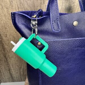 Stanley Purse Charm Stanley Cup Tumbler Keychain NeW FAST SHIP Bag Flair